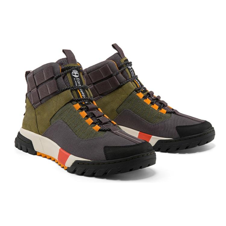 Timberland Ботинки-кроссовки Trail EK+ 'Темно-серый с зеленым' Мужские A2HMT