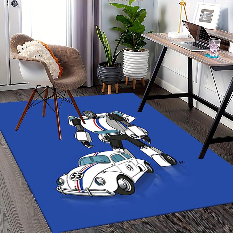 1pc Suitcase Tunnel Carpet Rug for Bedroom Living Room Decor Sofa Home Game Area Rug Non-slip Floor Mat. D0730046