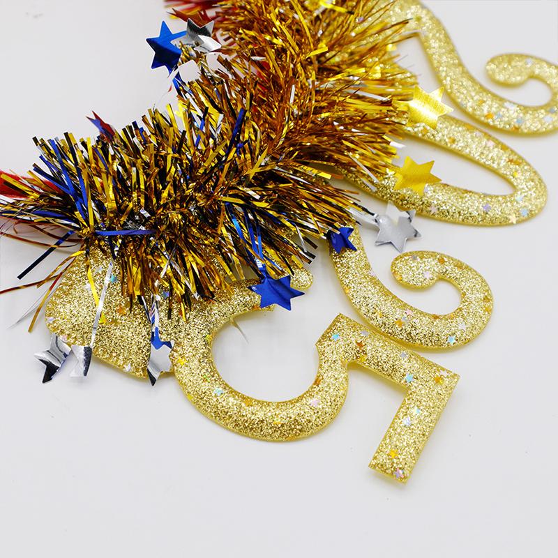 New Year Party Rave New Year'S Eve Hair Bands Glitter Colorful Headbands Characters