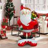 1PC New Style Card Suit Christmas Santa Claus Holiday Atmosphere Large Size Party Decoration