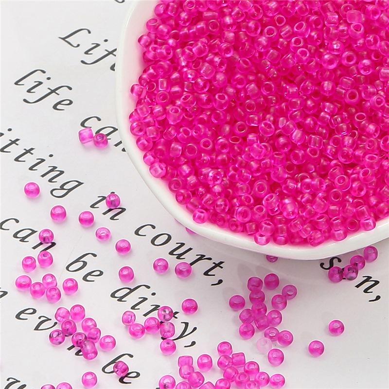3 мм 700 шт./пакет шитье популярный бисер стеклянные ювелирные изделия разделитель матовые цвета круглые однородные бусины высокого качества прозрачный размер для рукоделия