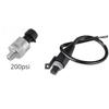DC 5V 1/8" NPT Stainless Steel Pressure Transducer Sender Sensor For Oil Fuel Water 30/100/150/200/300/500PSI Pressure Senor