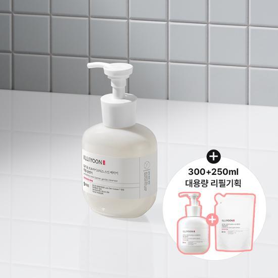 Illiyoon Probiotics Gentle Cleanser 300ml + 250ml Refill Plan