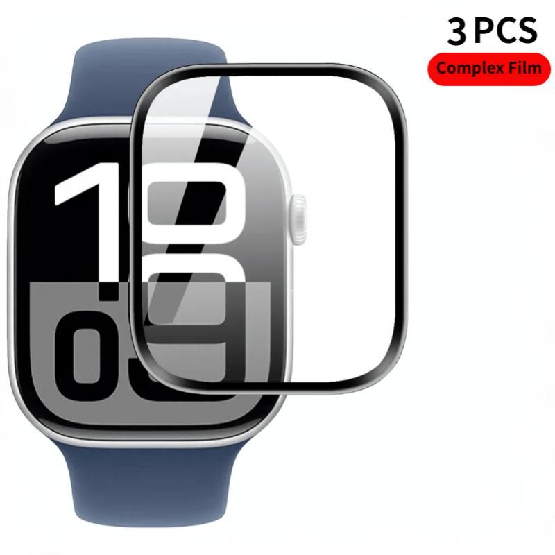 Гидрогелевая пленка для Apple Watch 11 10 46мм 42мм 9 8 7 45мм 41мм Ultra 3 2 49мм Защитная пленка для экрана iWatch Серии 6 5 4 SE 3 44мм 40мм