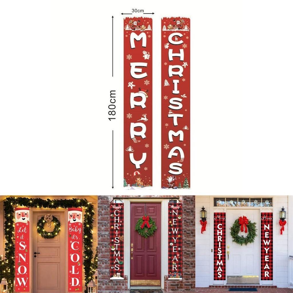Яркий Рождественский Подвесной Знак Баннер Флаг Рождественский Декор для Вечеринки