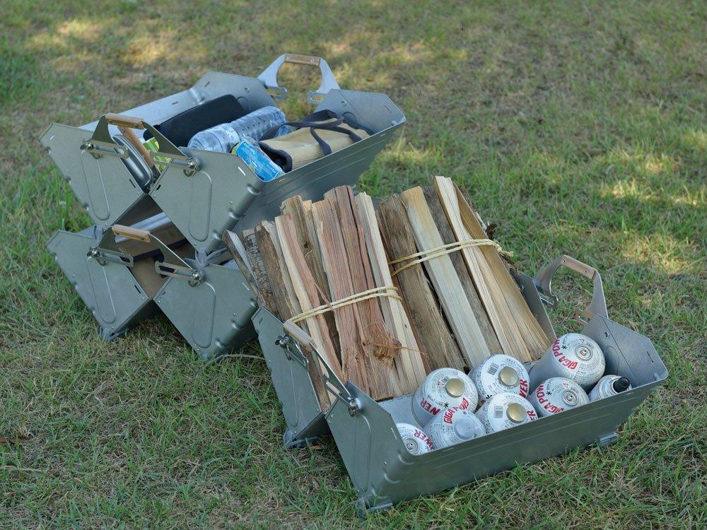 Snow Peak Furniture Shelf Container 25 Container Shell Container Gear Container Outdoor Camping UG-025G