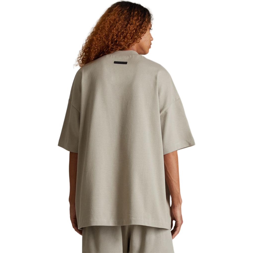 Fear of God Футболка Essentials Heavy Jersey с круглым вырезом, мужские топы, серая 125SP242005F