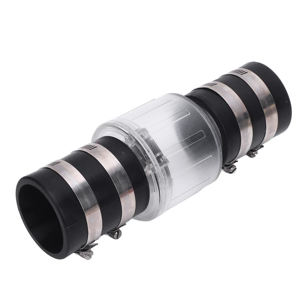 Обратный клапан дренажного насоса с пружинной заслонкой, тихий прозрачный обратный клапан дренажного насоса для 112