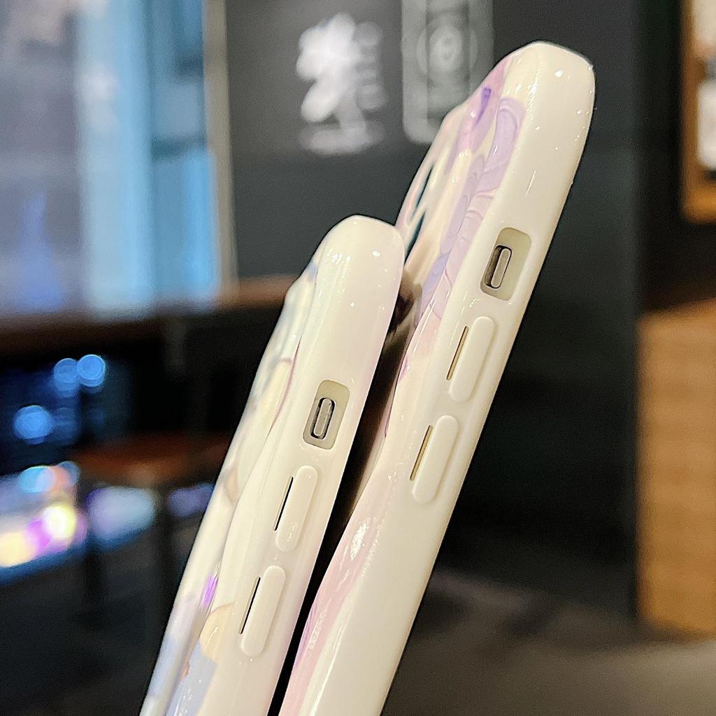 Cute Silicone Case for Xiaomi Redmi Note 13 12 11 Samsung A54 A24 A14 Oppo A78 A58 A38 Infinix Note 30 Pro Funda Flowers Hearts Cover Soft TPU Bumper