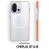 Магнитный чехол для OnePlus 13T 13S Чехол MagSafe Матовый Прозрачный Полоска Багажа Чехол для Телефона для OnePlus 13T 13S Жесткий Корпус