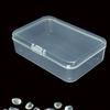 Пластиковый бокс-органайзер для рукоделия, прозрачный прямоугольный кейс для ID-карты, монет