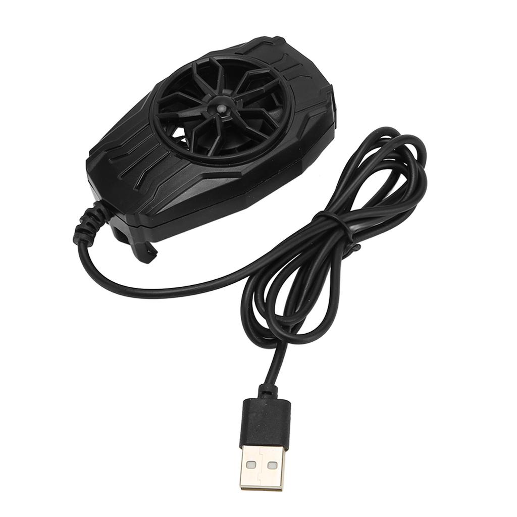 Mini Phone Cooling Fan Portable Super Silent Mobile Phone Radiator Cooler for Playing Games