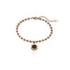 Trendy Gold Rose Geometric Titanium Steel Bracelet For Women 2024 Summer