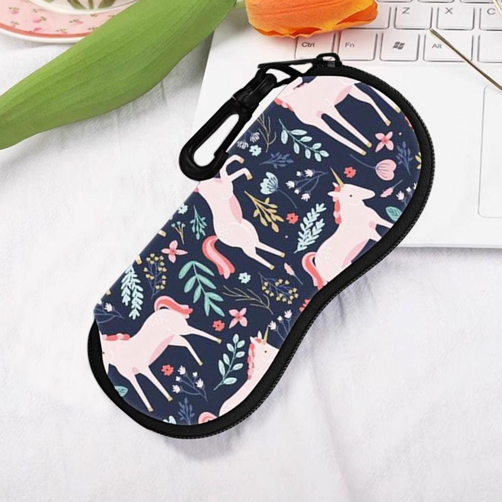 Protective Cover Reading Eyewear Case Zipper Wallet Eyewear Protector Men Women