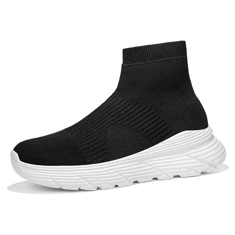 2024 популярная пара обуви, носки из хлопчатобумажной ткани, дышащая и легкая обувь с одной педалью, повседневная спортивная обувь