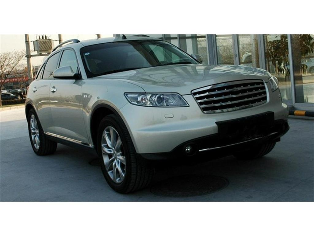 Крышка фары Infiniti FX35/FX45 2004-2007 Прозрачный абажур