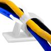 10pcs Practical Organizer Clamp Fastener Sticky Wire Management Cable Clip Buckle Line Fixer Holder