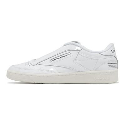 White Mountaineering x Club C 85 Белые Меловые Унисекс Кроссовки Черные 100218232