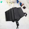 Fully Automatic Sun Protection Umbrella Auto Open Windproof Rainproof UV Protection with Anti-UV Coating Compact Folding Travel Parasol