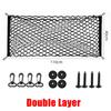 Car Trunk Net For GWM Tank 400  2024 2025 Black Mesh Nylon Trunk Organizer Elastic Luggage Storage Pockets Car Accessories