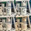 Cute Bear Plastic Water Cup With Straw For Summer And Office Use
