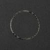 For Porsche Macan 2014- Bright Carbon Fiber Front Clock Frame Cover Sticker