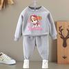 PAW PATROL Cartoon Printed Girls O Neck Hoodies and Long Pant Two Piece Sets Kids Casual Sweatshirts Set Children's Tracksuit