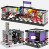 MOOXI Набор для хоррор-игры MOC Кирпичики Киносцены Фигурки медведей Строительные блоки Детские образовательные игрушки для детей Подарок на день рождения