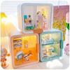Miniature Display Box for Dollhouse Ornament Storage Desktop Decoration Scenic Box