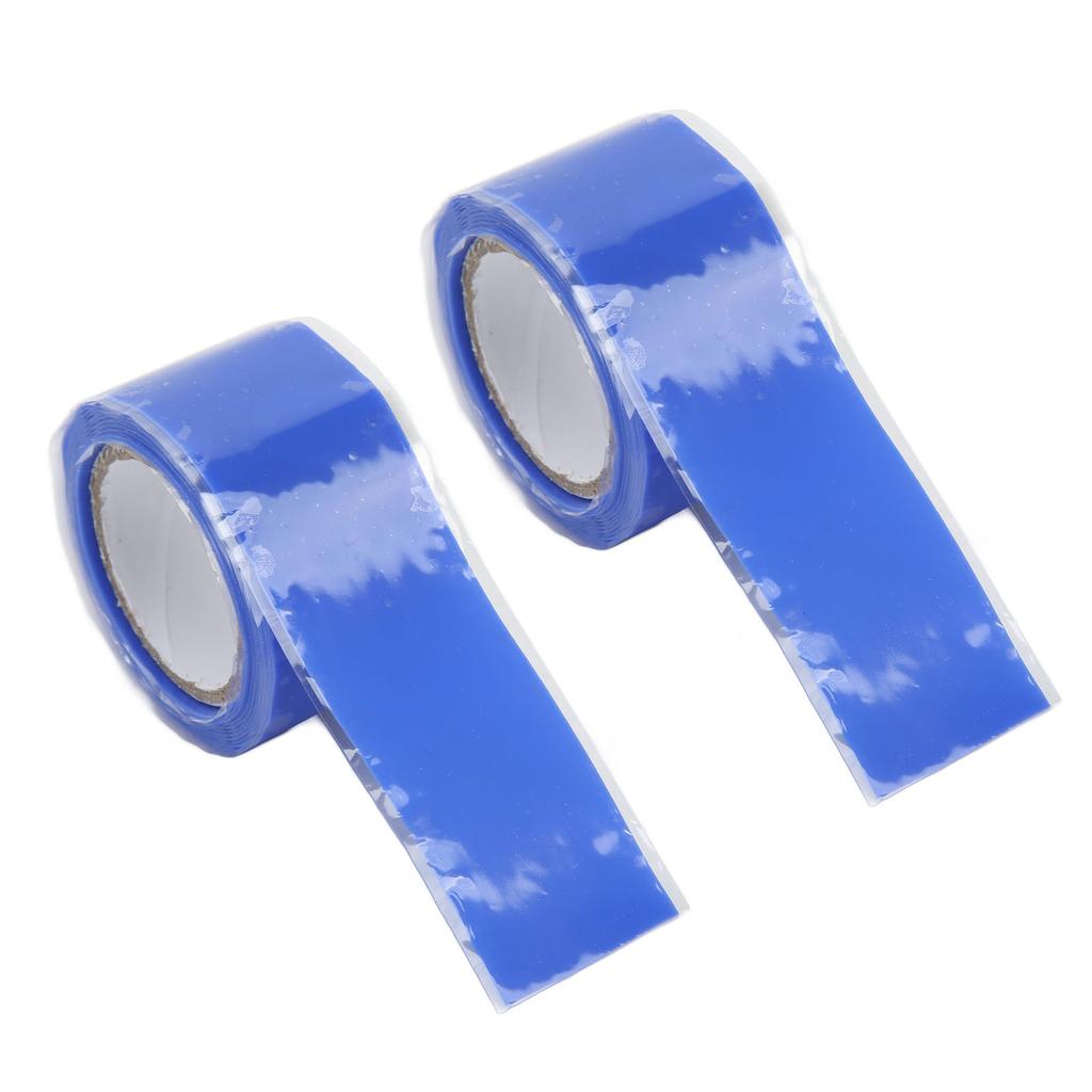 2 шт. самовулканизирующиеся силиконовые ленты изоляционная водонепроницаемая клейкая лента для ремонта шлангов водопроводных труб