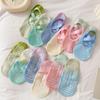 Yoga Socks Women Gradient Silicone Non-slip Pilates Grip No-show Sock