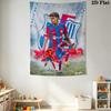Lamine Yamal Pride  Wall Hanging Printed Fabric Blanket Decorative Tapestries for Bedroom Living Room Home Decor