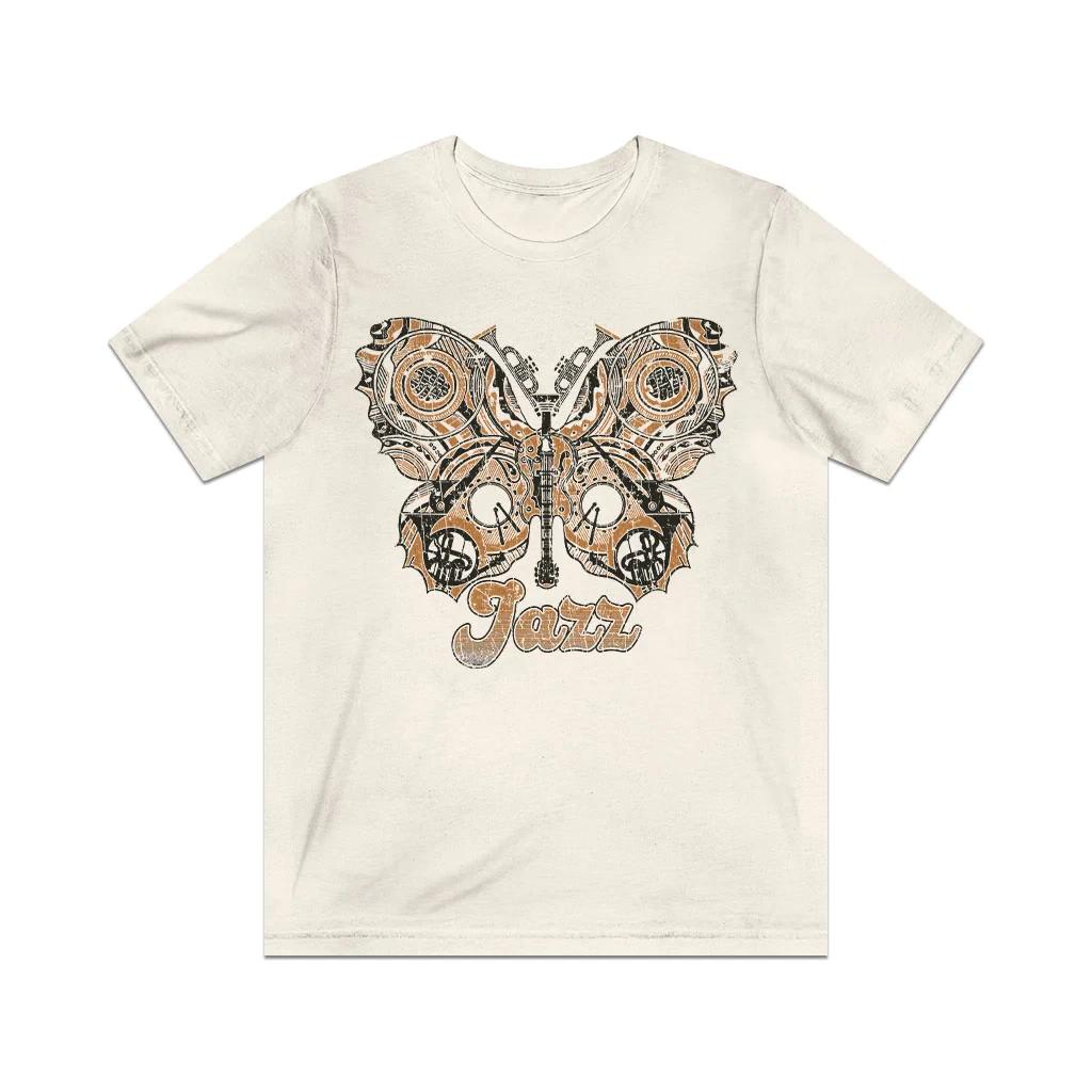 Jazz Butterfly 1973 Vintage Men's T shirt