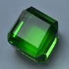 Lab-Created Green Peridot Loose Gemstone 51.26 ct Cube Cut for Jewelry Making and Gem Collections