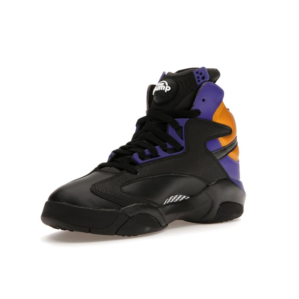 Reebok Мужские кроссовки Shaq Attaq LA to LA Black Core-Black Bold-Purple GY7127