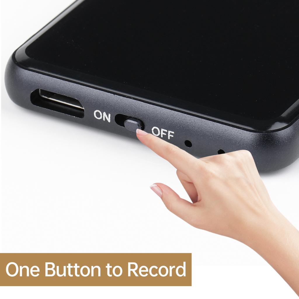 16GB Digital Voice Recorder Voice Activated Recorder MP3 Player HD Recording 14hrs Continuous