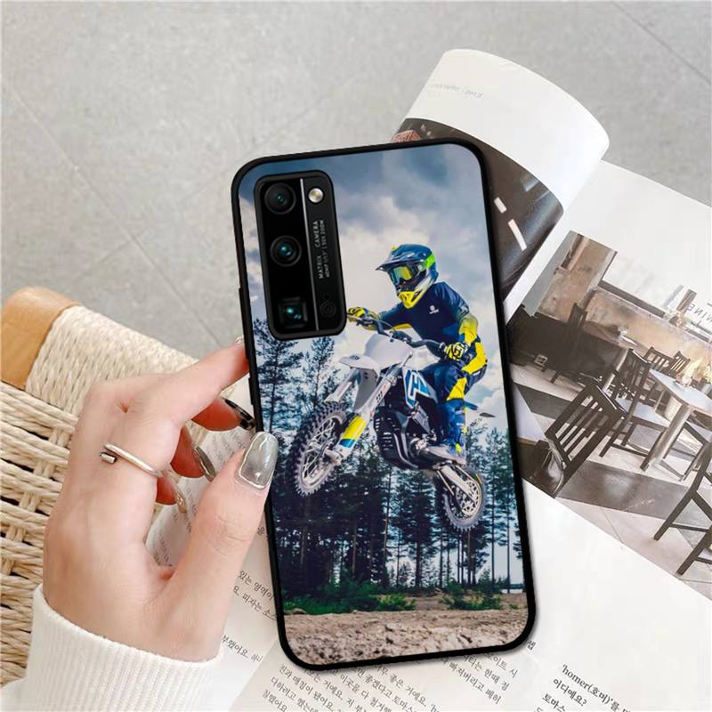 Спортивный чехол для телефона Moto Cross для Huawei Honor V30 30 9X 7A Pro View 20 10 9 Lite 10I 8C 8X 5A Play Cover