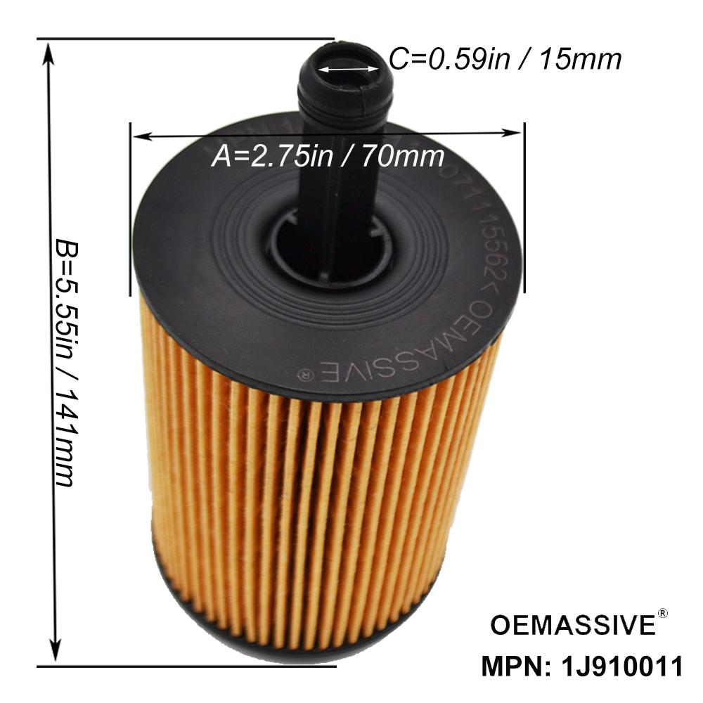 3in1 Car Engine Oil Pollen Cabin Air Filter 071115562 1J0129620 1J0819644A For VW Volkswagen Bora Golf IV 4 2.3L 2.8L 1998-2005