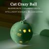 1 Pcs Crazy Ball Interactive Cat Toy Automatic Mobile Cat Jump Ball Toy Vibration Sensor Cat Game Toy LM