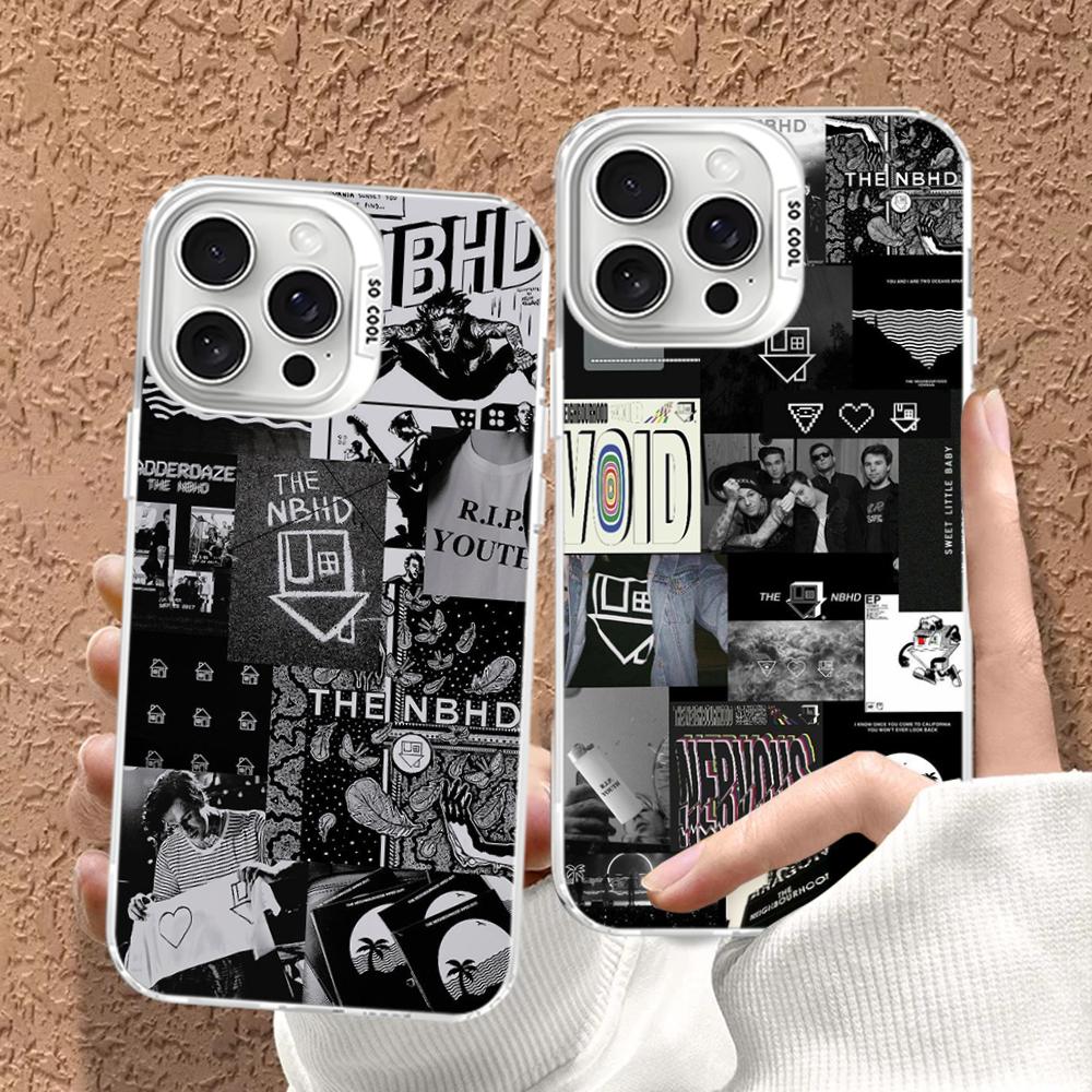 Чехол для телефона The Neighbourhood Band для iPhone 16 15 14 13 12 11 Pro Max X XR XSMAX 8 7 Plus Матовый противоударный задний чехол