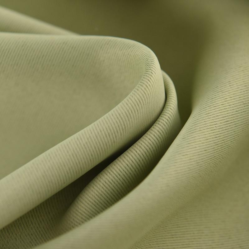 Modern Darkening Blackout Curtains Room High Density Weave Solid Color Simple Design For Bedroom Living Room