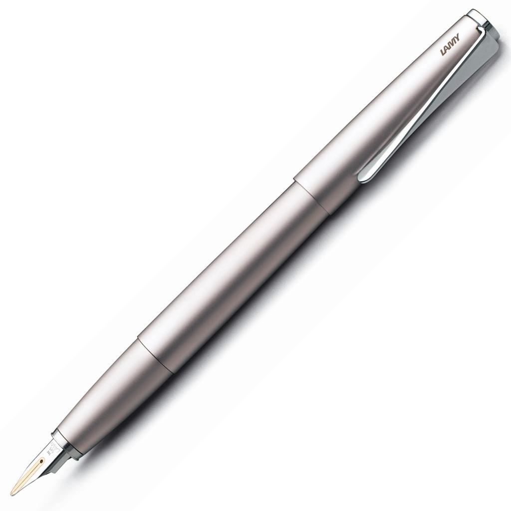 LAMY Studio Palladium Coated Fountain Pen Medium Officially Imported L68-M, Nib, Dual-Use,