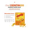[MayIsland] Маска с экстрактом кофермента Q10 Real Essence (10EA)