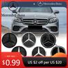 Горячая автомобильная наклейка Для Benz Для AMG Benz Звезда Логотип Значок Передней Решетки Низ Зеркала 3D ABS логотип Для Mercedes Benz E-Class W213