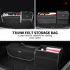 For Ford Felt Car Logo Trunk Organizer Bag Foldable Trip Storage Box Interior Accessories Mk2 Mk3 Ranger Mondeo Mk4 S-MAX Kuga Cd37
