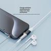 2-в-1 USB C на 3,5 мм Аудиоадаптер Портативный Легкий Аудиоконвертер для Автомобиля Дома Офиса Повседневного Использования