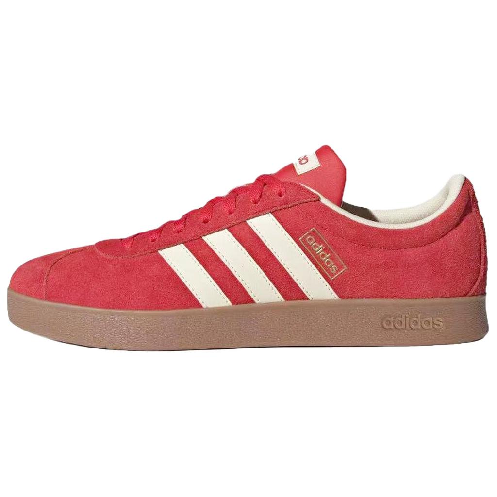 Adidas Vl Court Classic Abrasion Resistant Low top Skateboard Shoes Unisex KK3774(Team1077-)
