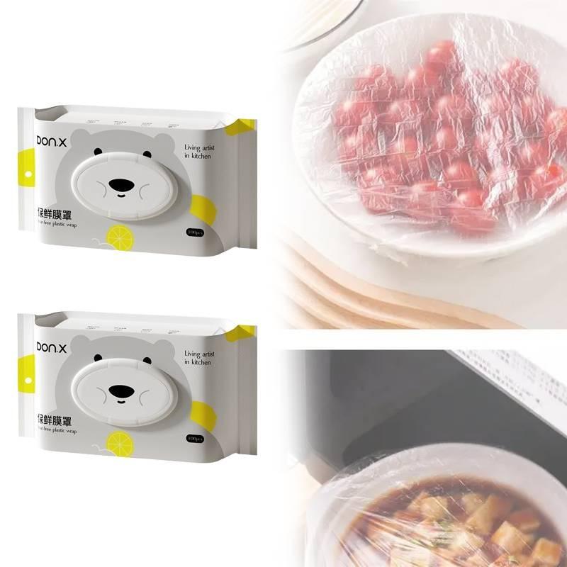 Упаковка оберток для сохранения продуктов из материала PE для хранения на домашней кухне