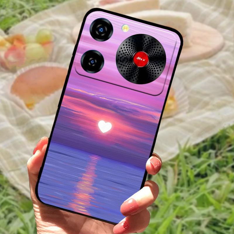 For ZTE Nubia Music Case Shockproof TPU Silicon Black Bumper Cover For ZTE Nubia Music Phone Cases Cute Back Cover Fundas Capa