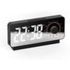 Plastic LED Student Mirror Timing Alarm Clock Dual Display Visual Manager Alarm Clock Countdown Alarm Clock